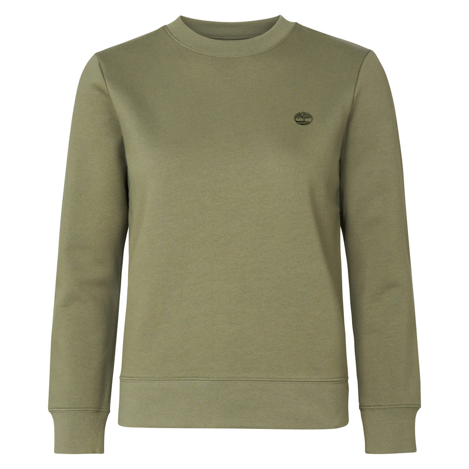 Timberland sweater met logo groen