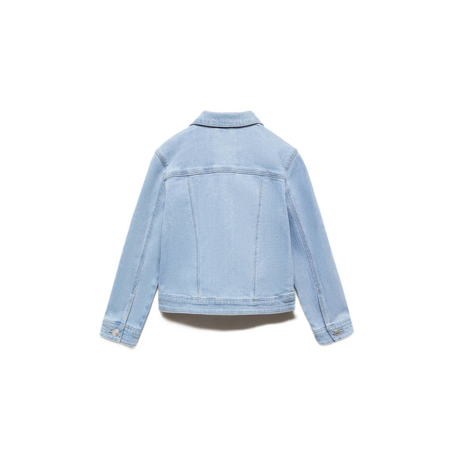 Mango Kids spijkerjas light blue denim