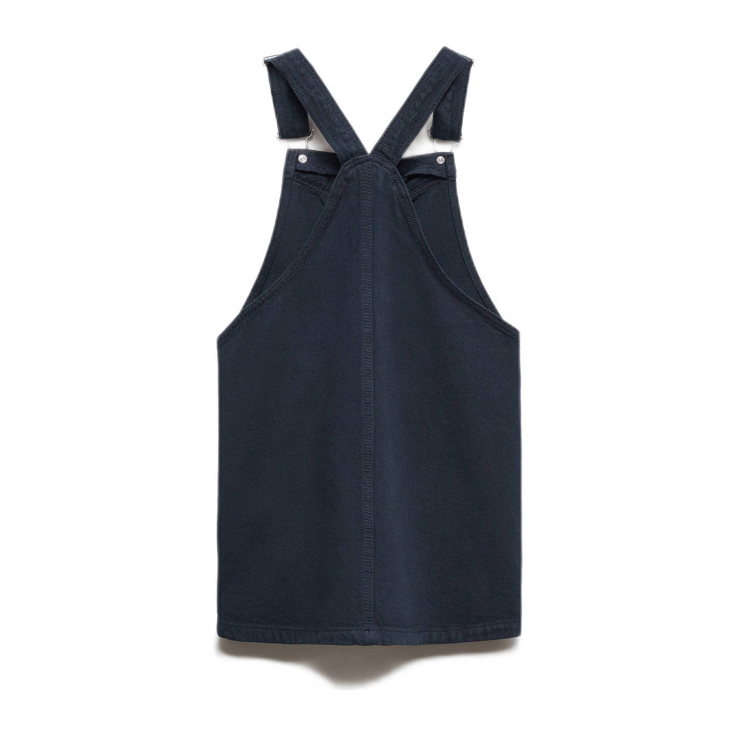 Mango Kids spijkerjurk donkerblauwe