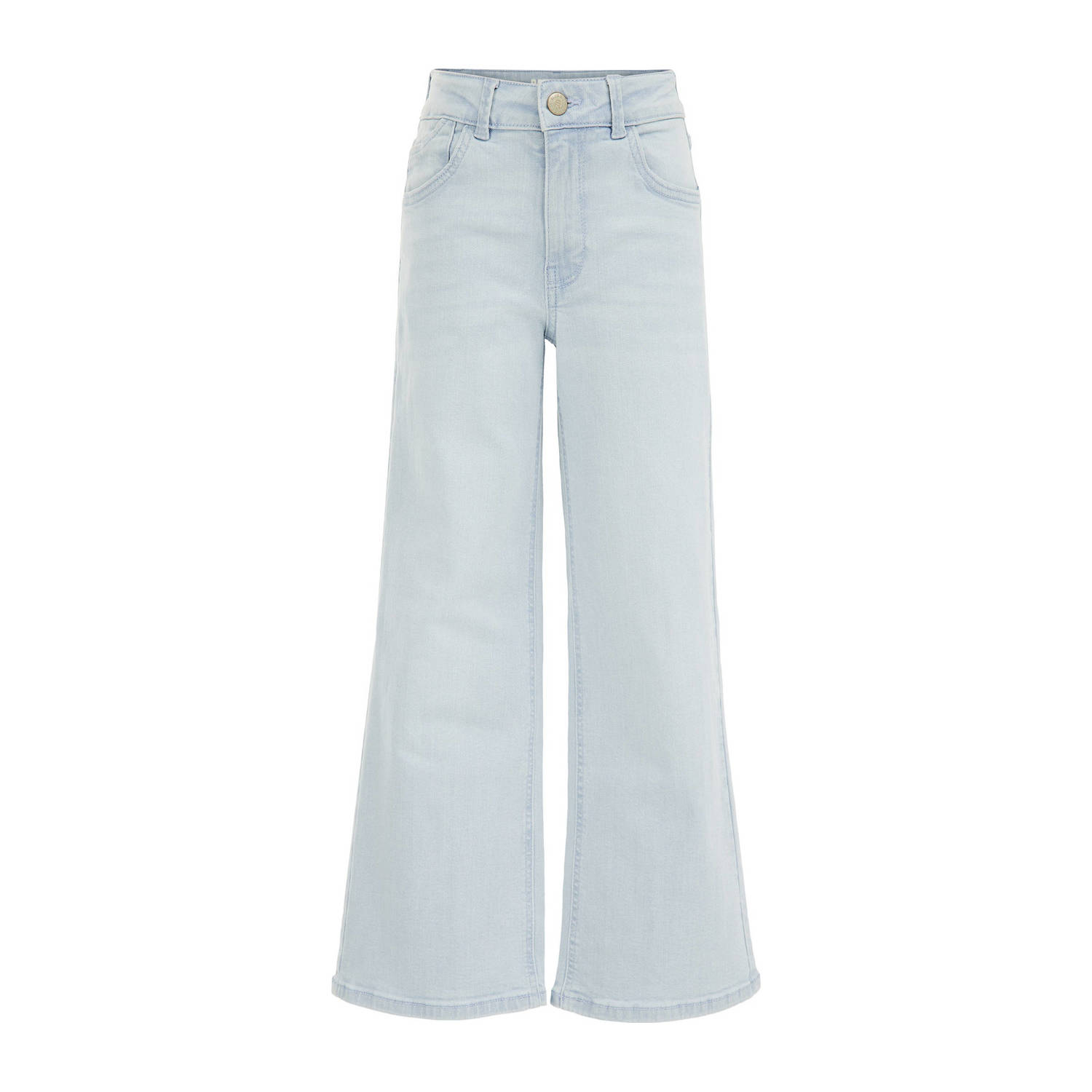 WE Fashion Blue Ridge wide leg jeans bleached denim