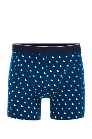 boxershort blauw/wit