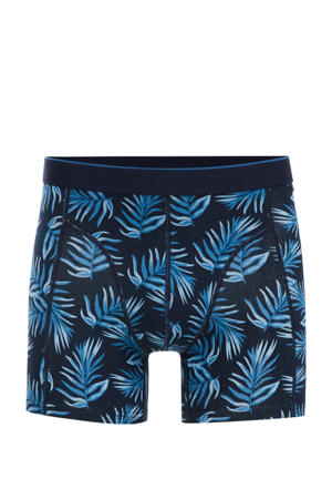 Wehkamp WE Fashion boxershort donkerblauw/blauw aanbieding
