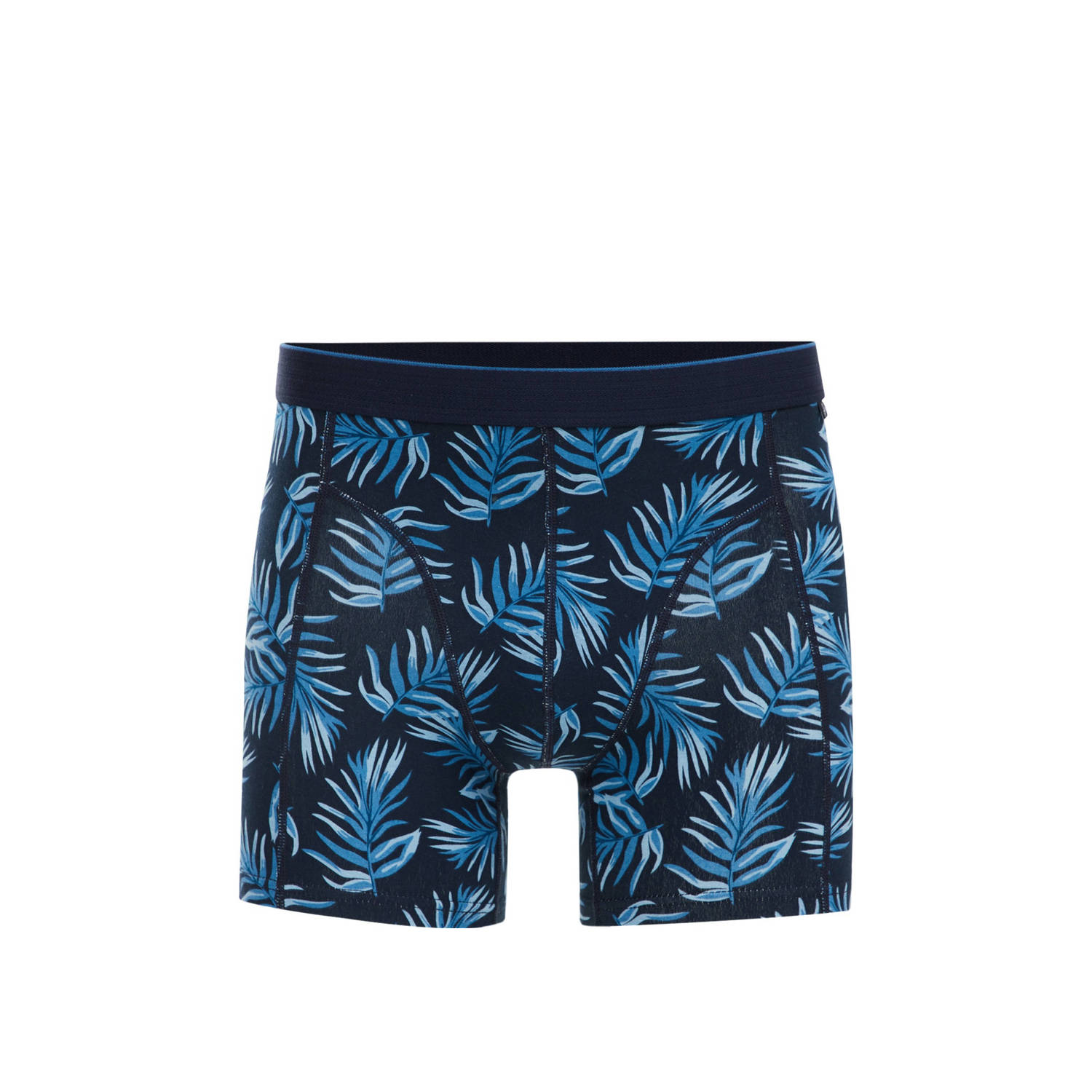 WE Fashion boxershort donkerblauw blauw