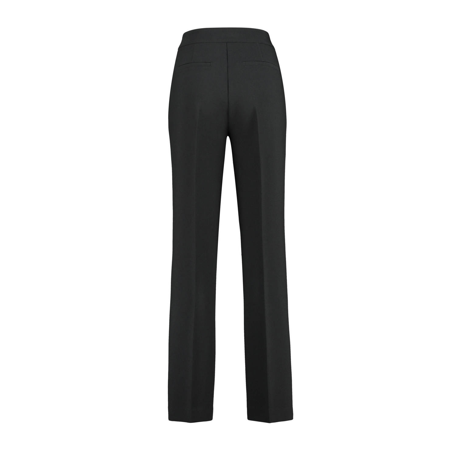 Expresso straight fit pantalon zwart
