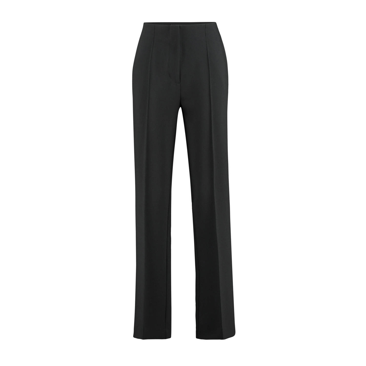 Expresso straight fit pantalon zwart