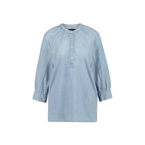 Expresso blouse light blue denim