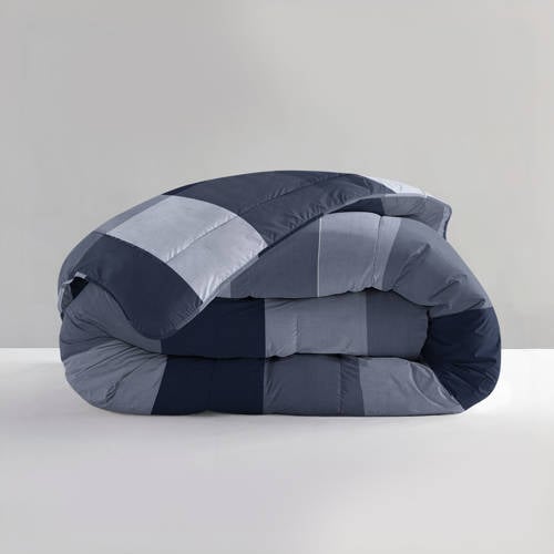 Sleeptime dekbed zonder overtrek Lazy wasbaar - Blauw print