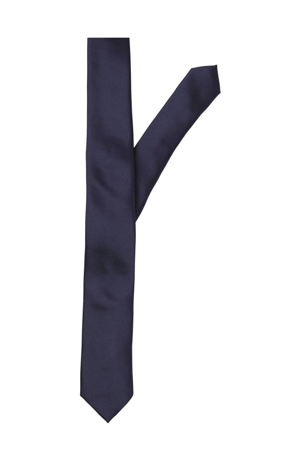 stropdas donkerblauw