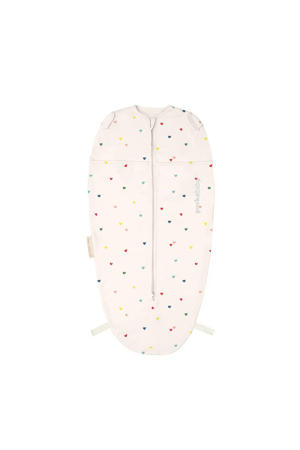 The Original Mini inbakerslaapzak Hearts Confetti 3-6 mnd