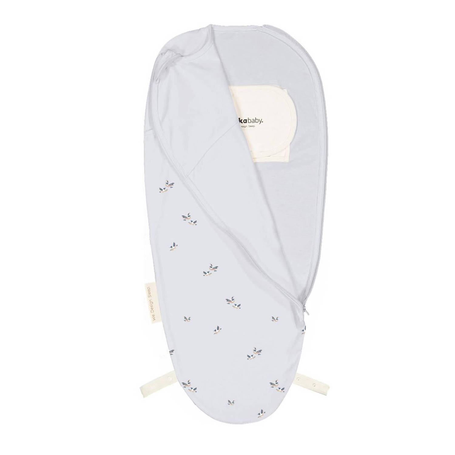 Puckababy The Original Piep inbakerslaapzak Birds 0-3 mnd