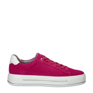 Canberra  suède sneakers roze