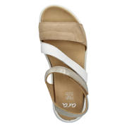 thumbnail: Ara leren sandalen beige/goud