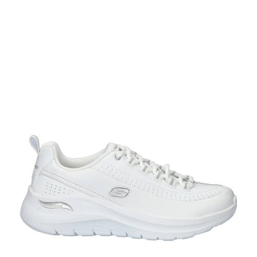 Skechers Arch Fit 2.0 Star Bound leren sneakers wit afbeelding