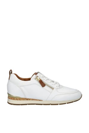 leren sneakers wit