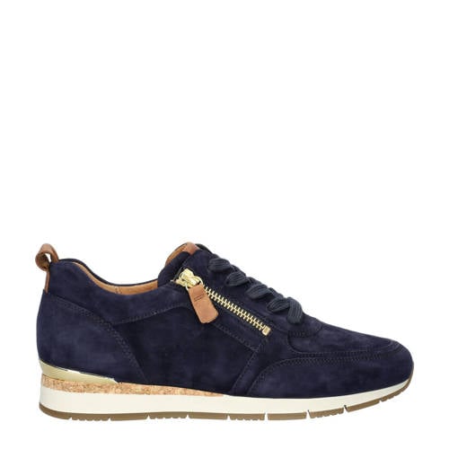 Gabor suède sneakers donkerblauw afbeelding