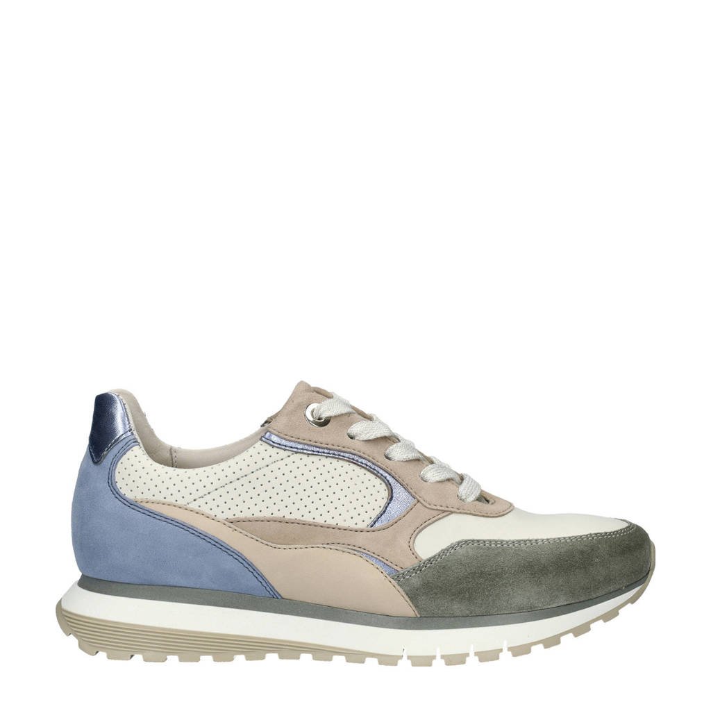 Gabor Sneakers Nieuwe Collectie Gabor Leren Sneakers Groen Multi