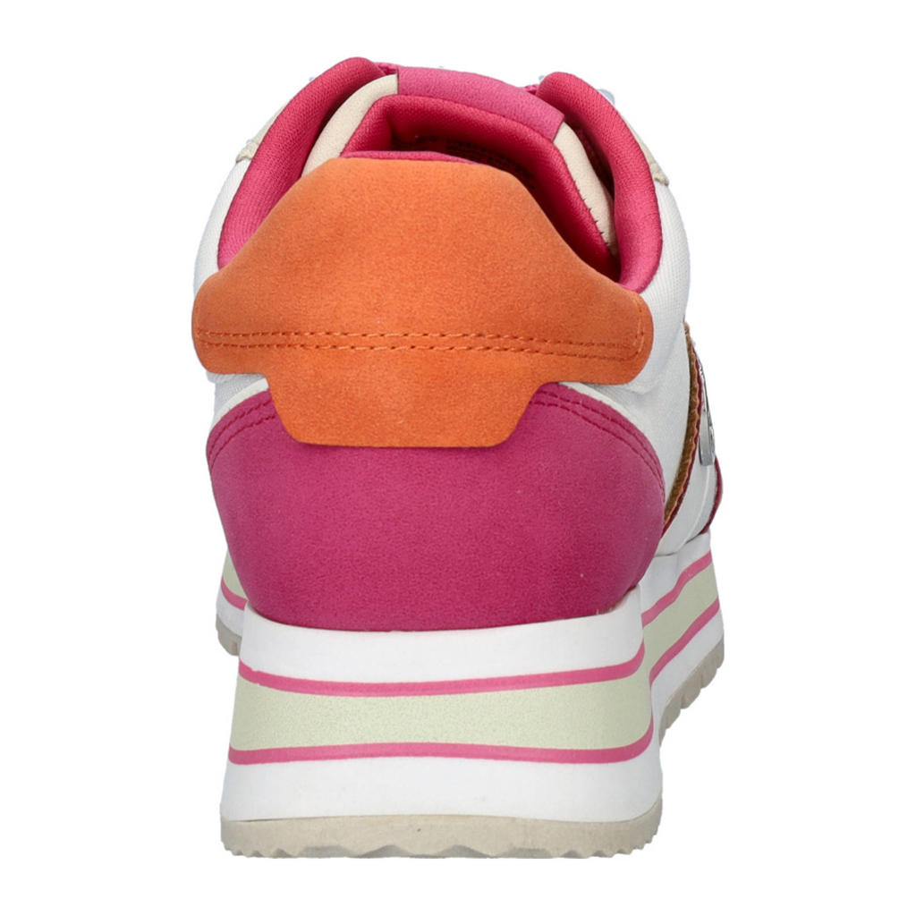 Tamaris Sneakers roze Imitatieleer