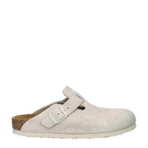 suède clogs ecru