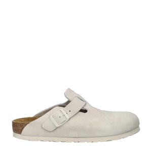 suède clogs ecru