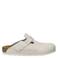 Birkenstock suède clogs ecru