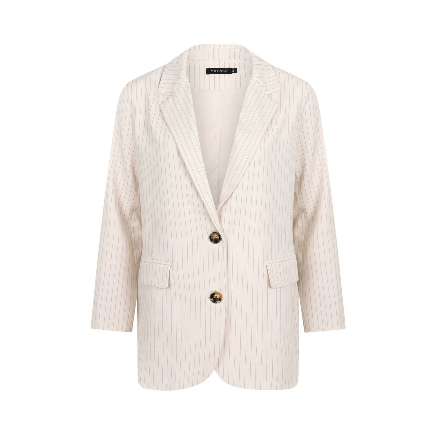 YDENCE Dames Blazers Blazer Elody Gebroken Wit