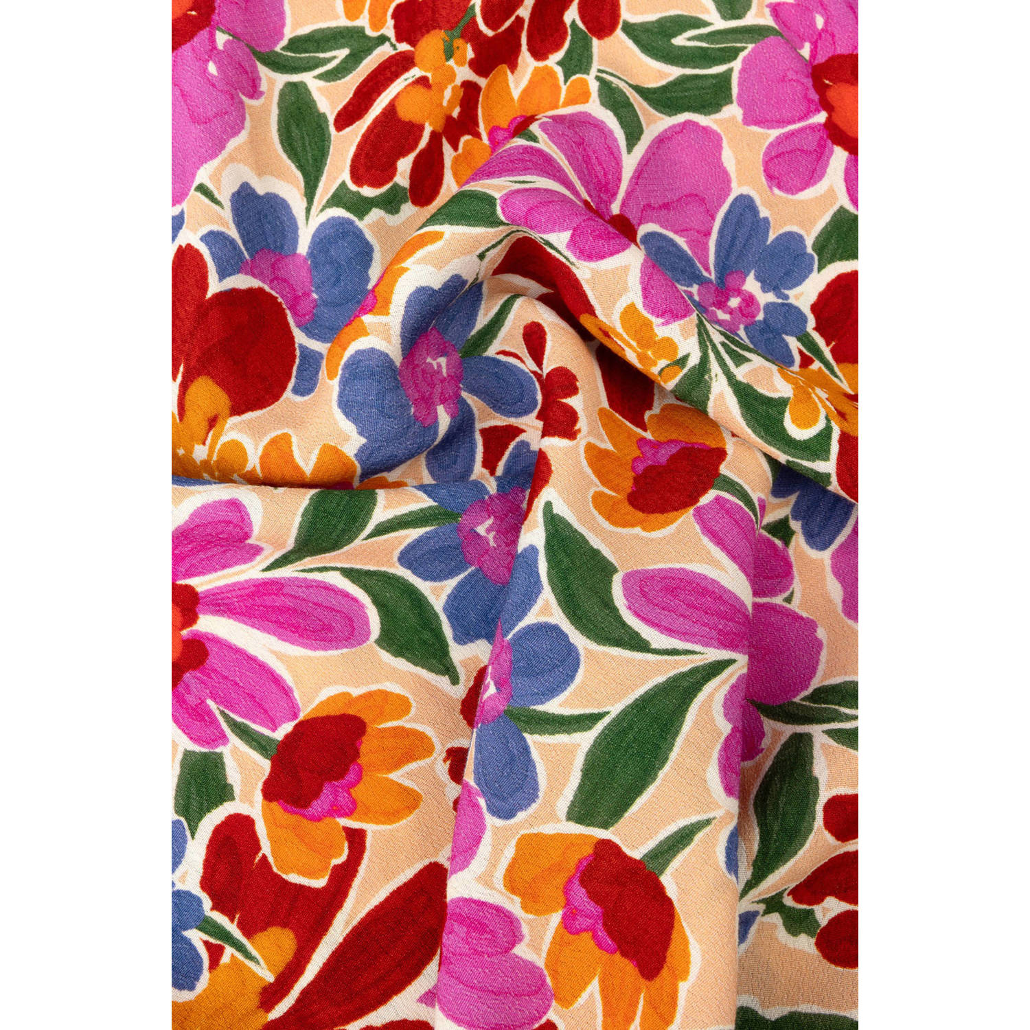 Ydence gebloemde blouse Alyssa paars blauw
