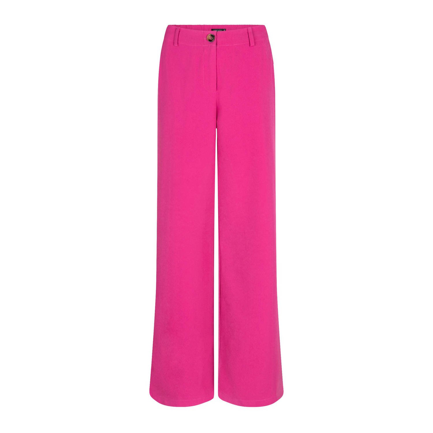 Ydence wide leg pantalon Solange Tall fuchsia