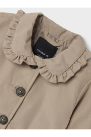 thumbnail: NAME IT MINI coat zomer NMFMADELIN lichtbruin