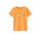 NAME IT KIDS T-shirt NKMVUX met printopdruk oranje