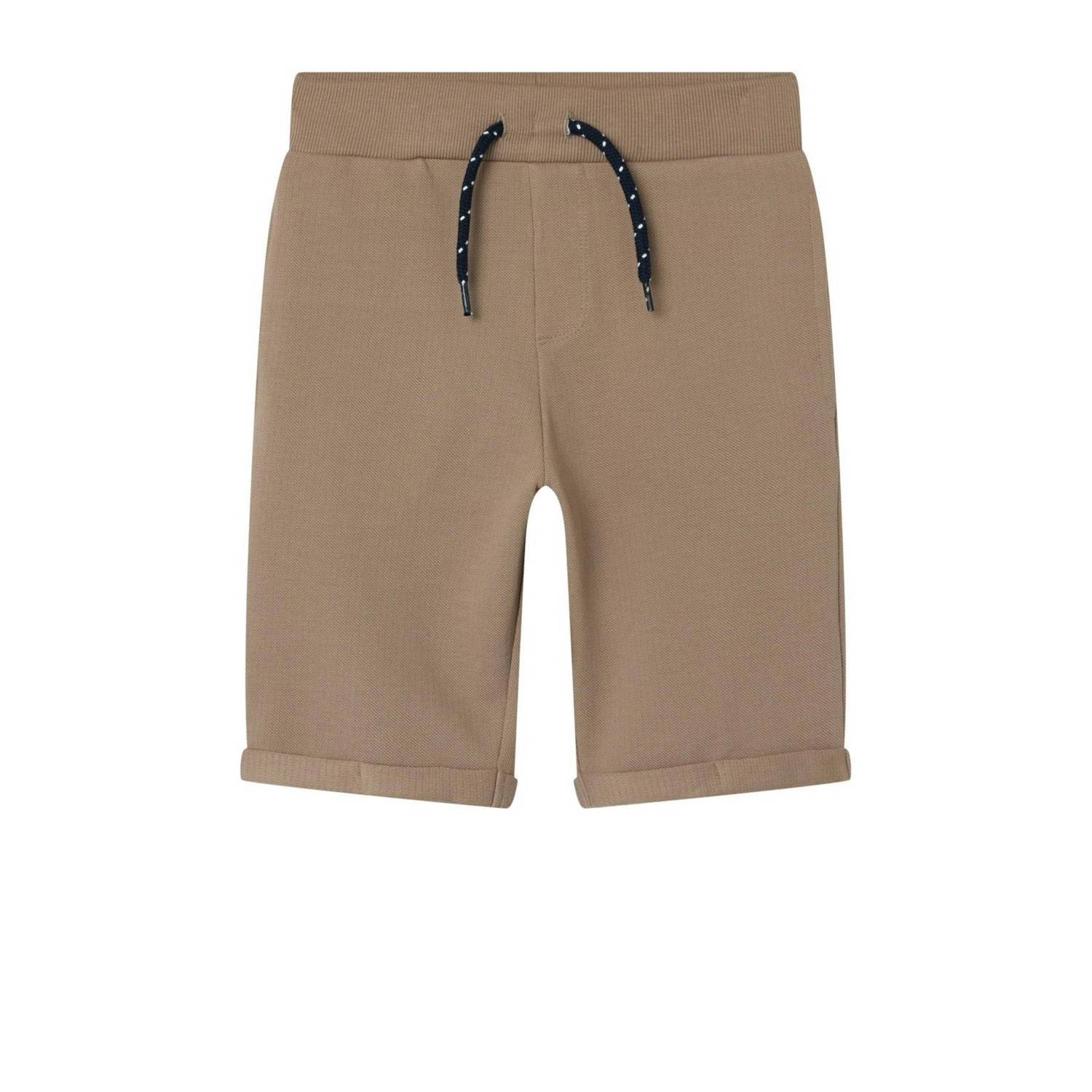 Name it KIDS sweatshort zand Korte broek Beige Effen 116