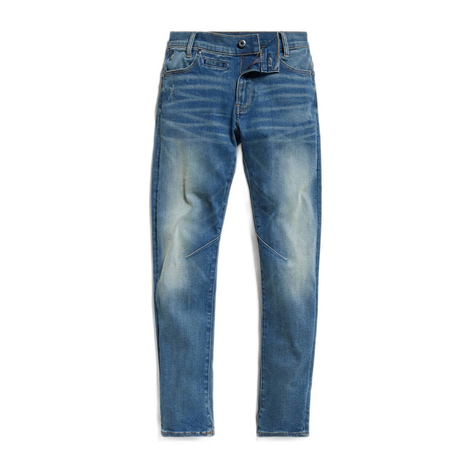 G-Star Raw D-STAQ regular fit jeans sun faded indigo Blauw Jongens Stretchdenim 164