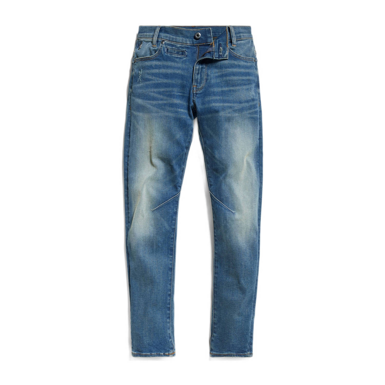 G-Star Raw D-STAQ regular fit jeans sun faded indigo Blauw Jongens Stretchdenim 116