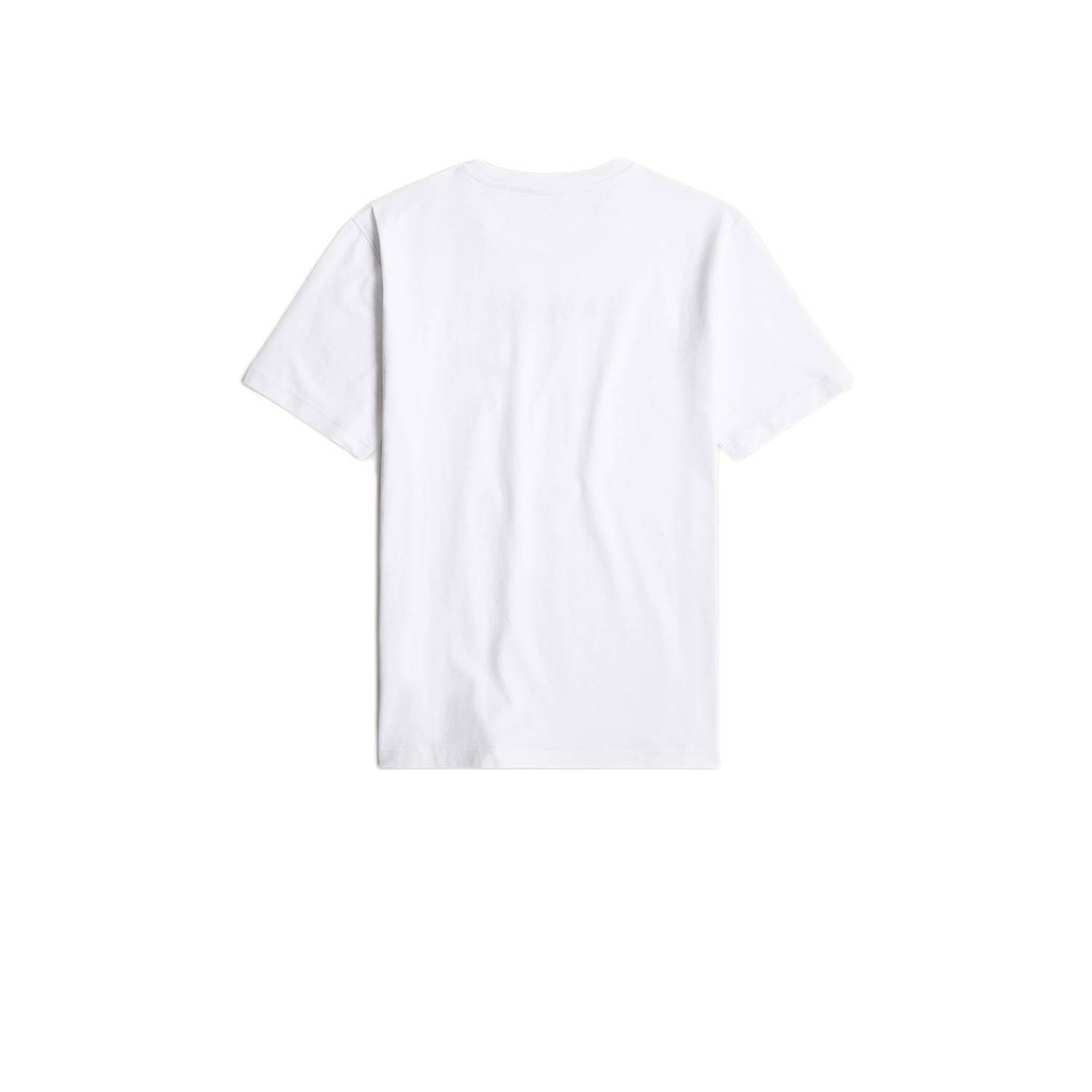 G-Star RAW T-shirt t-shirt s\\s loose met logo wit