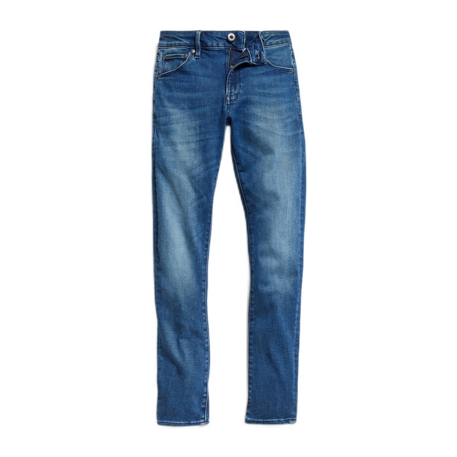 G-Star Raw Skinny jeans skinny jeans faded indigo Blauw Meisjes Stretchdenim 116