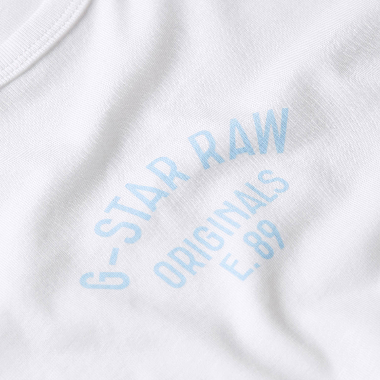 G-STAR T-shirt t-shirt s\\s slim wit