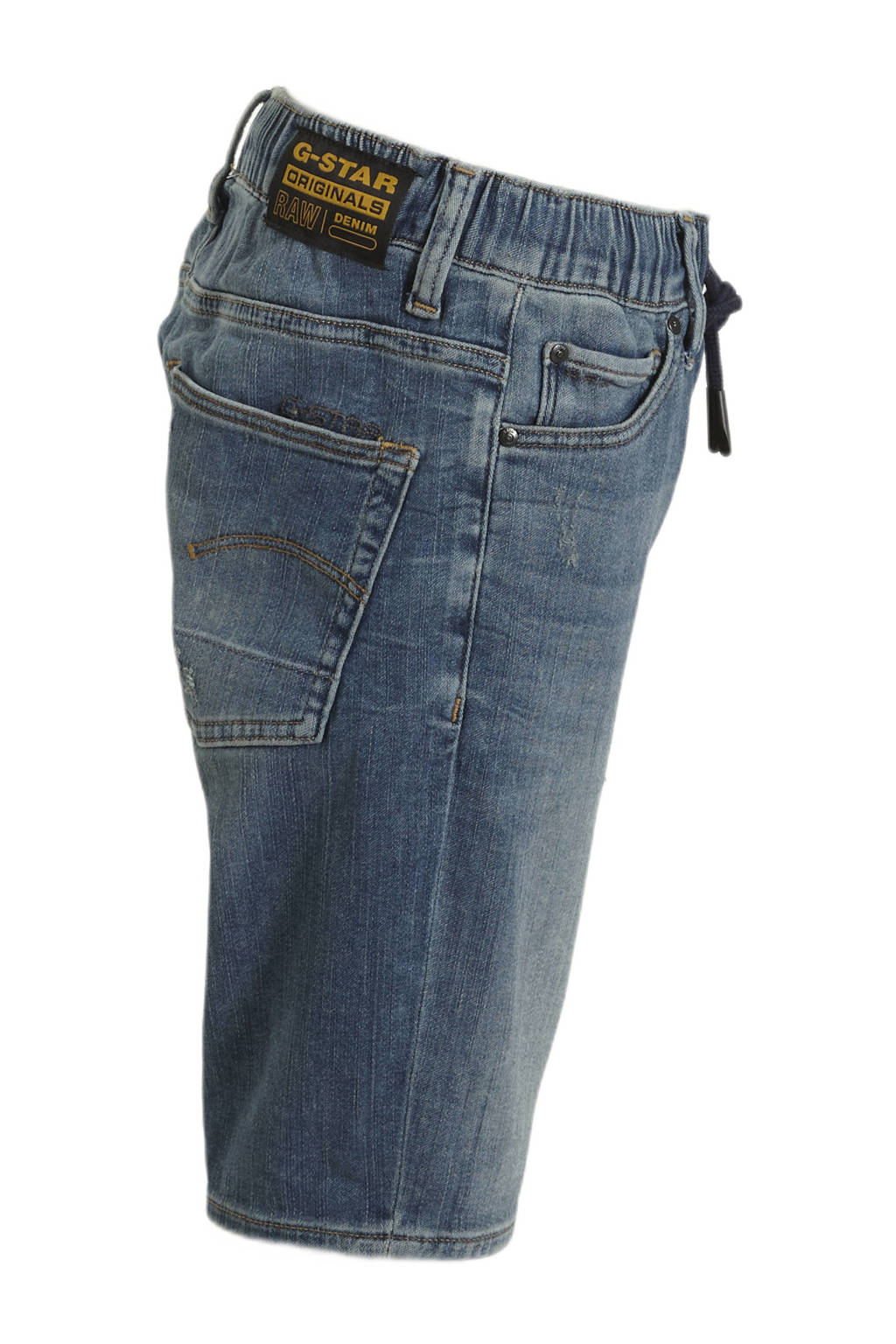G-STAR Raw Shorts 3301 Slim Denim Shorts voor heren, Blauw (Faded Clear Sky D17418-c051-c283), 28W G-STAR Raw Shorts 3301 Slim Denim Shorts voor heren, Blauw (Faded Clear Sky D17418-c051-c283), 28W