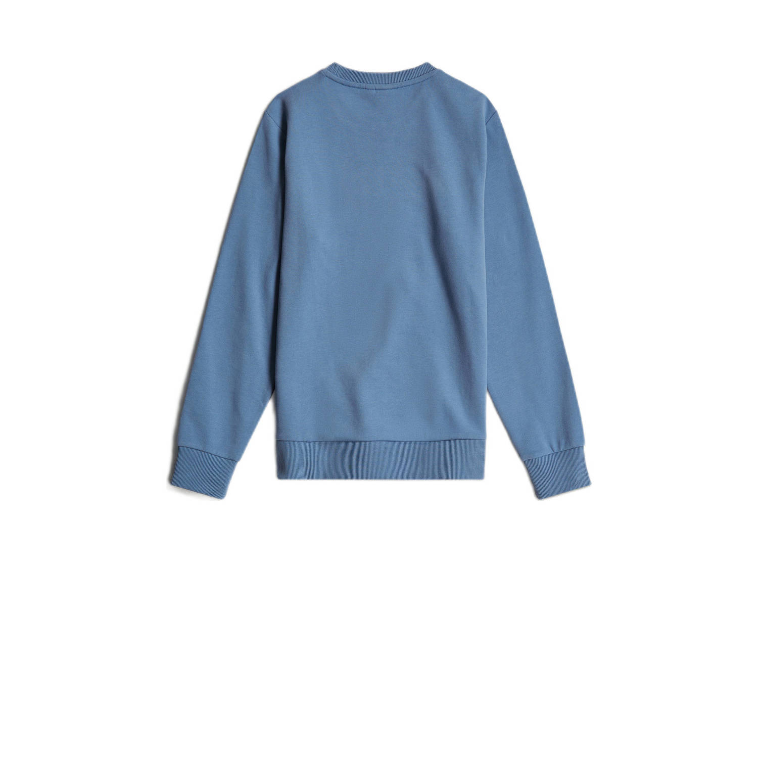 G-STAR sweater regular lichtblauw wit