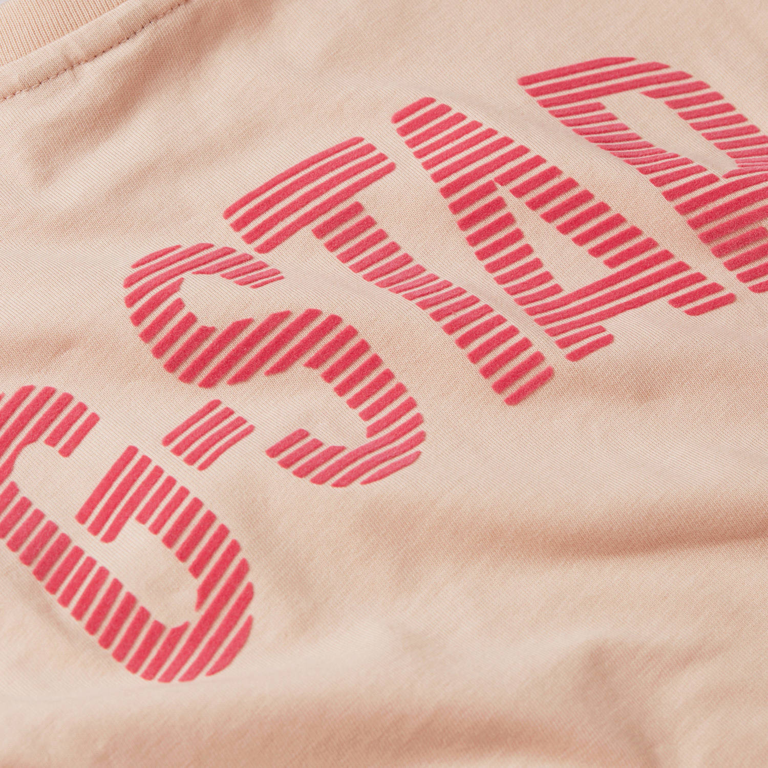 G-Star RAW T-shirt t-shirt s\\s loose crop perzik roze