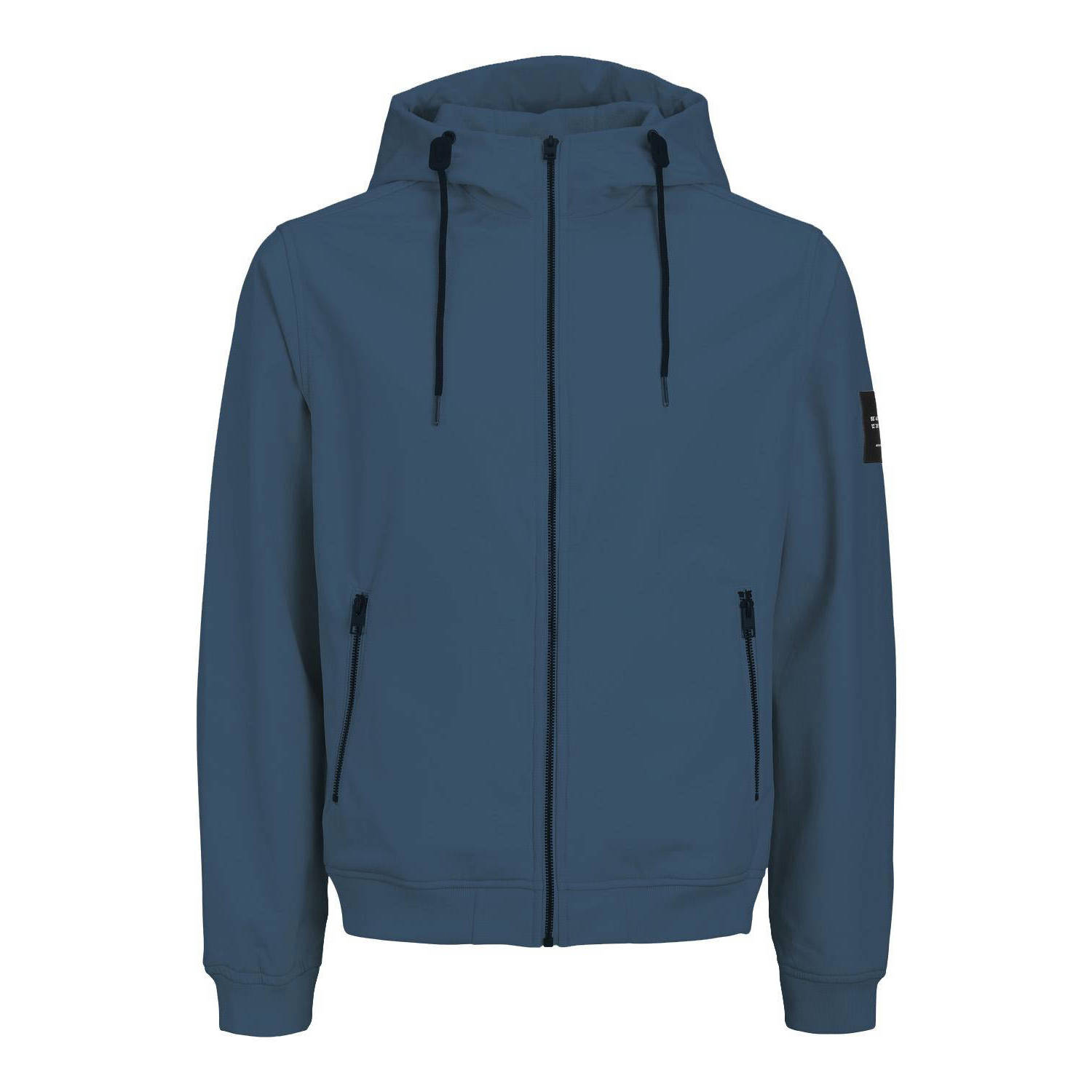 JACK & JONES ESSENTIALS softshell jas JJEBASIC ensign blue