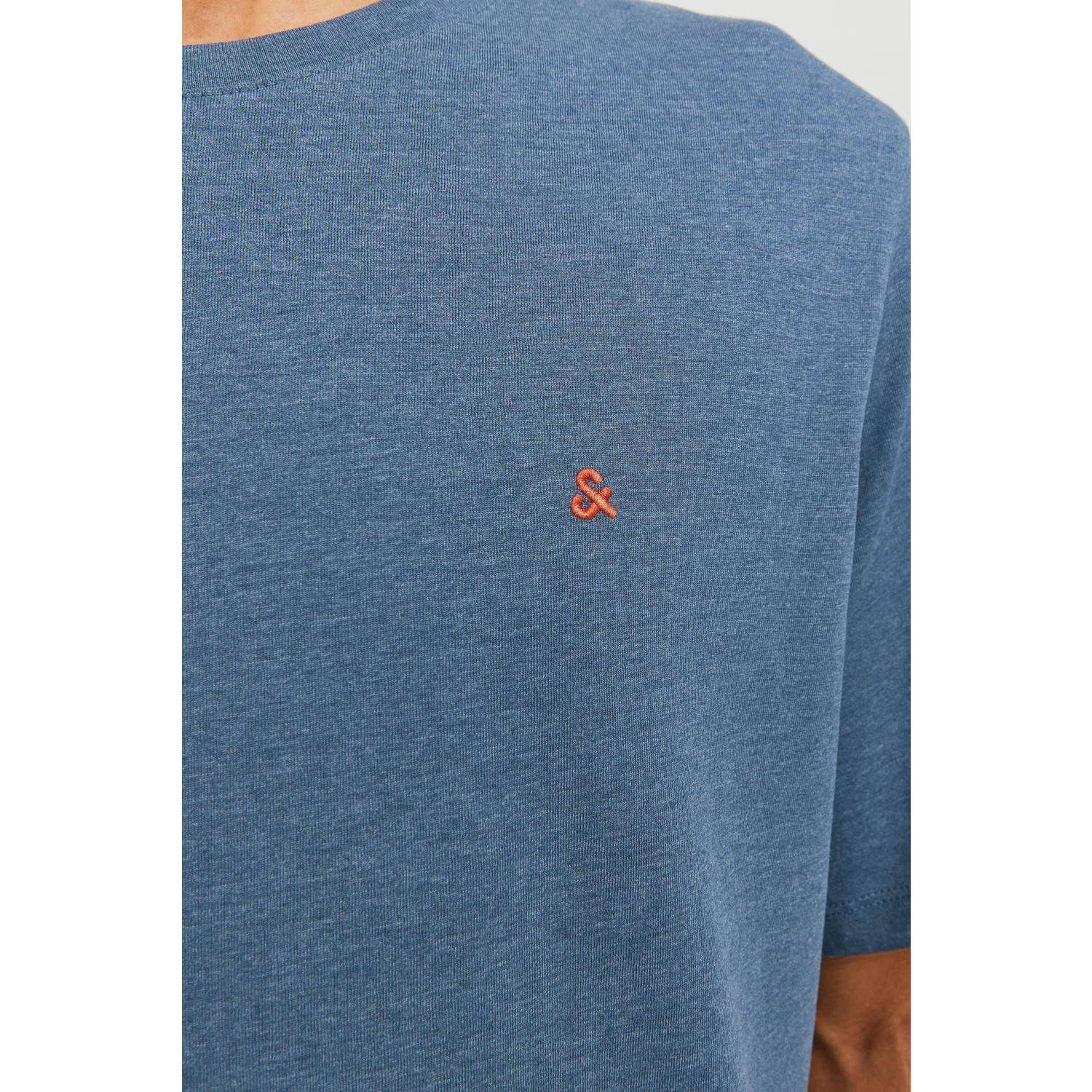 JACK & JONES ESSENTIALS regular fit T-shirt JJEPAULOS met logo