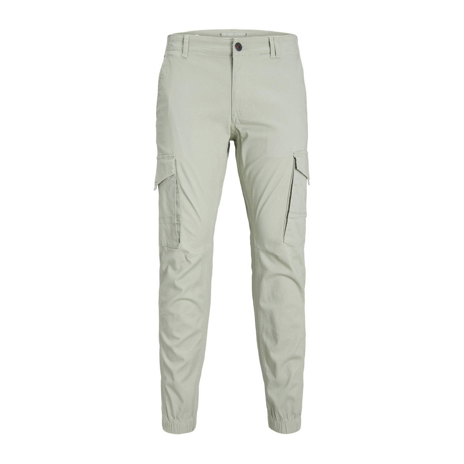 JACK & JONES PANTS STUDIO slim fit cargo broek JPSTPAUL desert sage