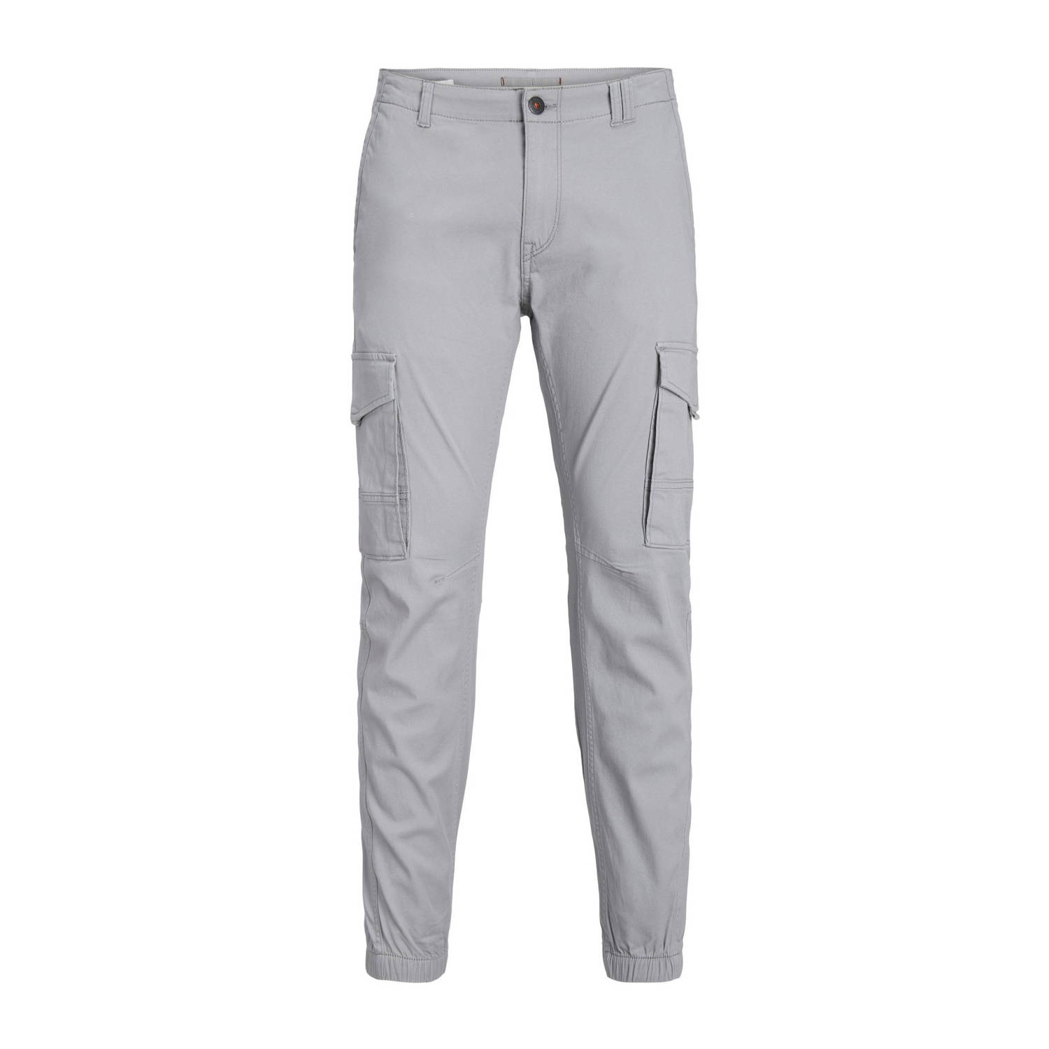 JACK & JONES PANTS STUDIO slim fit cargo broek JPSTPAUL ultimate grey