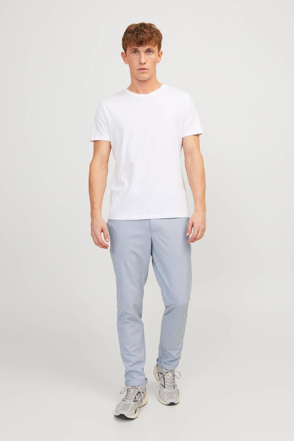 JACK & JONES PANTS STUDIO slim fit pantalon JPSTMARCO mountain spring