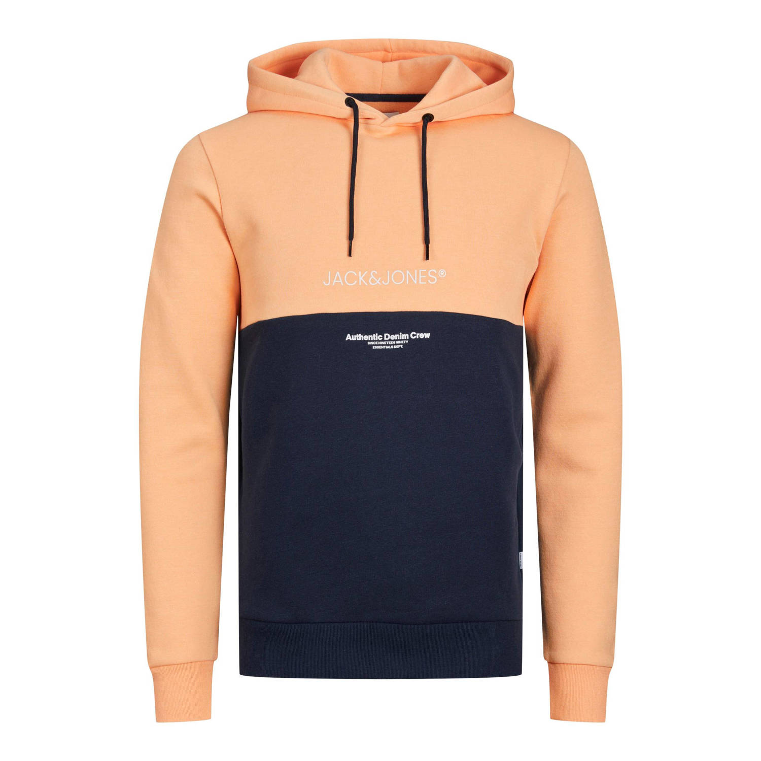 JACK & JONES ESSENTIALS hoodie JJERYDER apricot ice