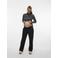MAMALICIOUS loose fit broek MLIVY zwart