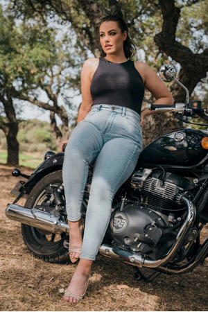 high waist niki  skinny jeans