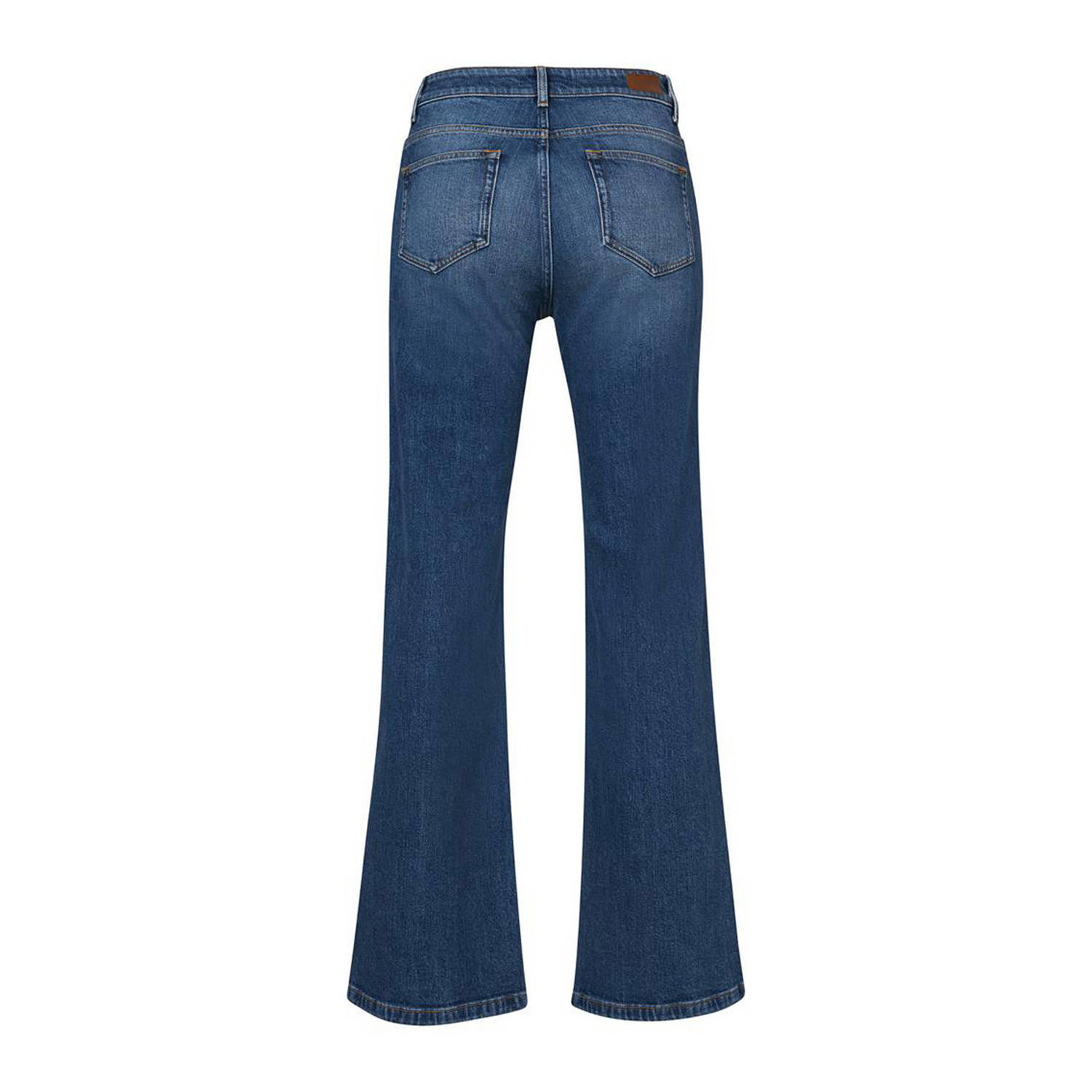 Miss Etam wide leg jeans medium blue denim