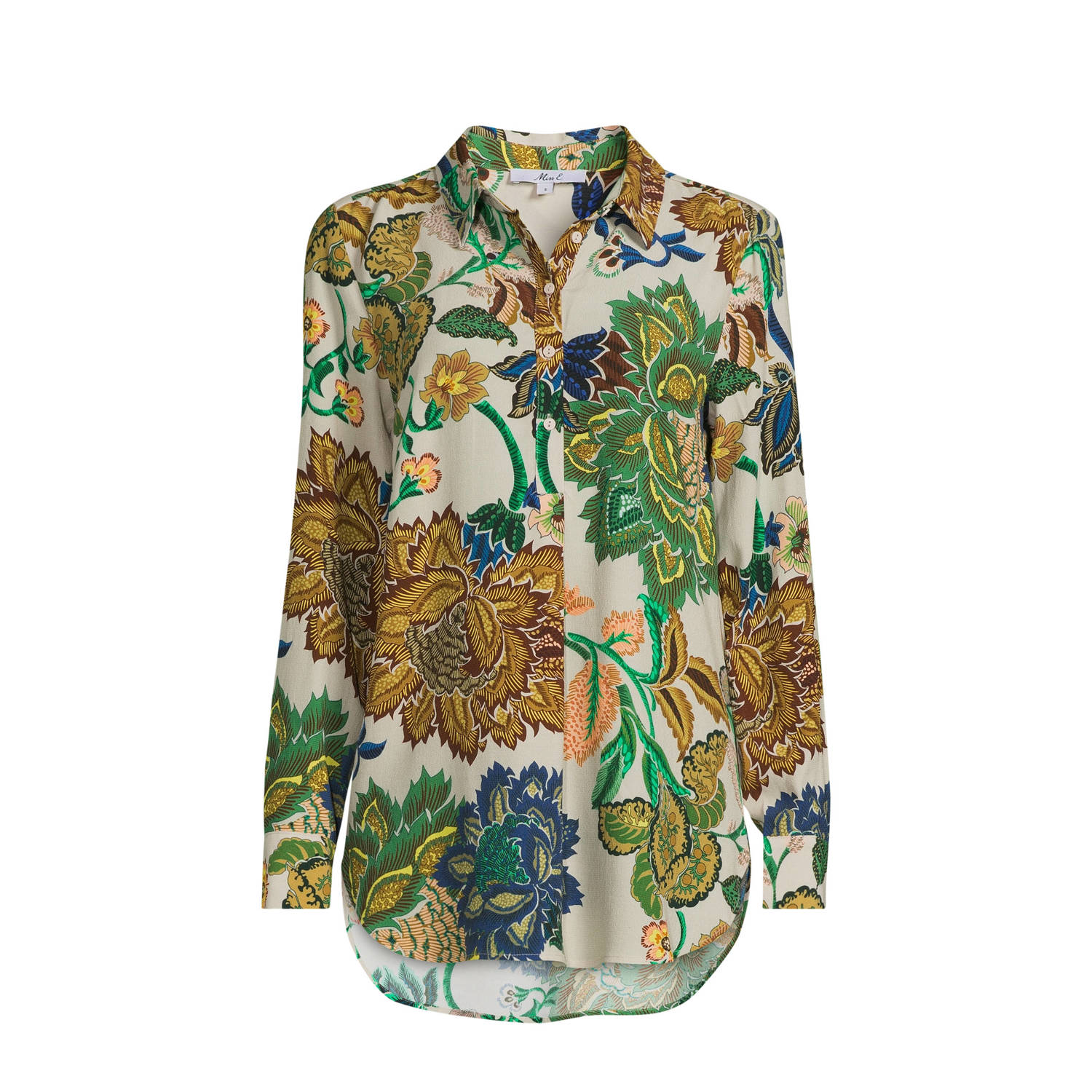 Miss Etam blouse met all over print ecru