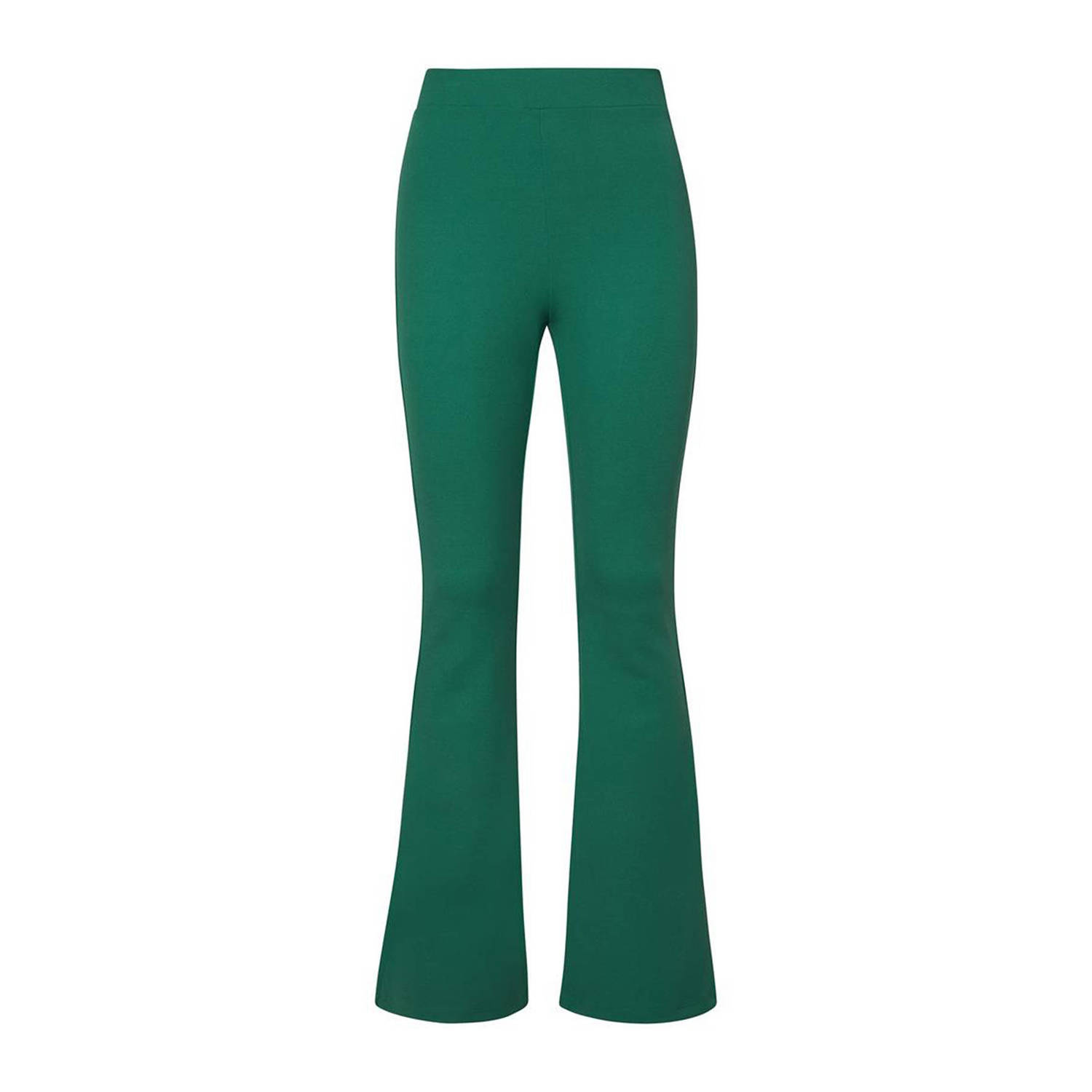 Miss Etam Lang slim fit tall broek Mara groen 36 inch