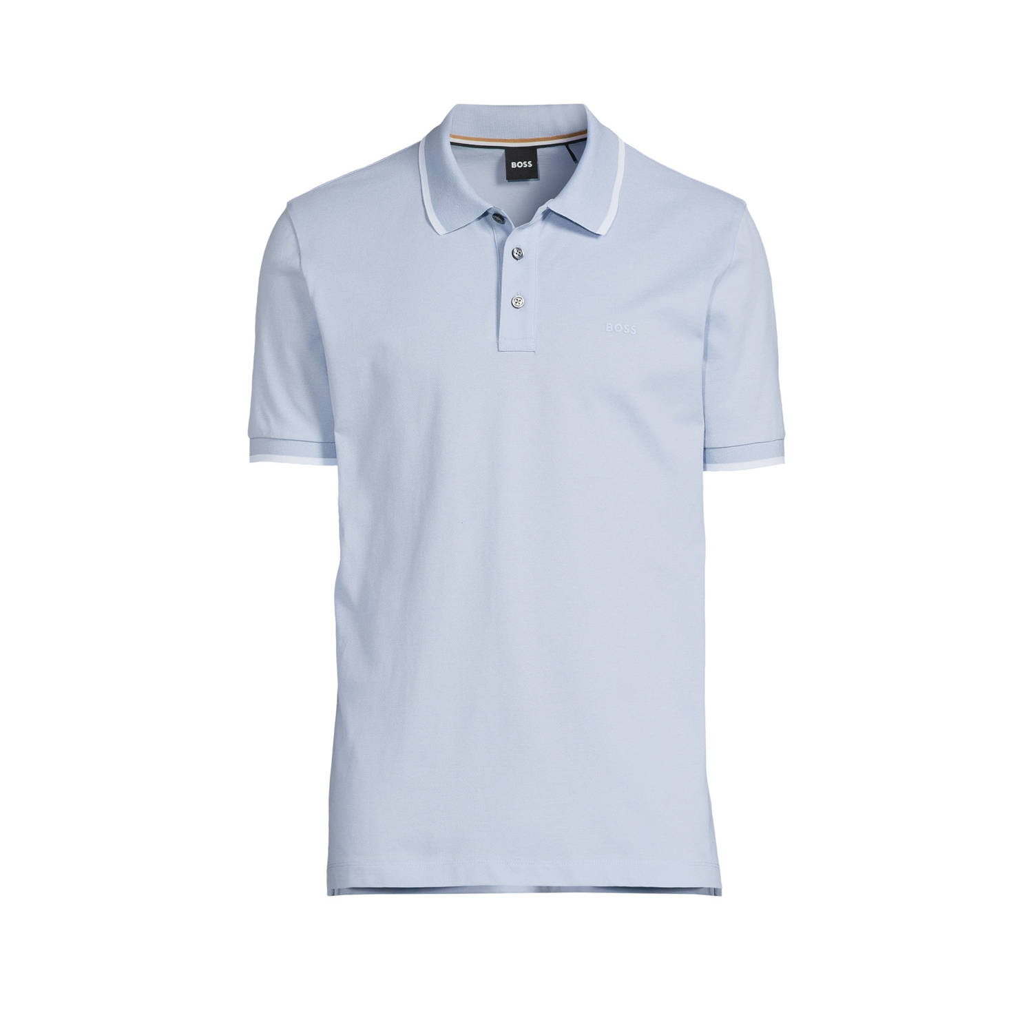 Boss Poloshirt met contraststrepen model 'Parlay'